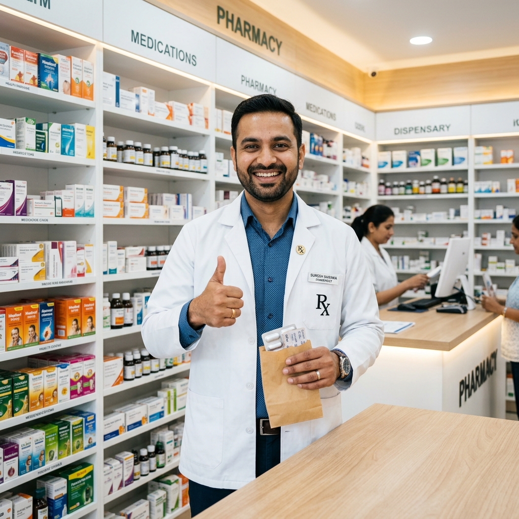 Happy Pharmacist